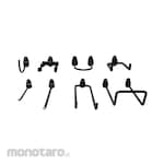 Non Brand Round-Hole Pegboard Hook, Bin & Toolholder (Gantungan Perkakas)