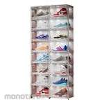 STORA 16-Door Foldable Shoes Rack (Rak Sepatu Lipat)