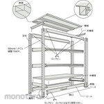 TRUSCO Additional Shelf (Including Shelf Support) (Aksesoris Rak)