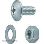 TRUSCO Bolt & Nut for Assembly (Aksesoris Rak)