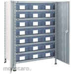 TRUSCO Light Duty Shelf Double Doors Drawer (Height:1200mm 1800mm)
