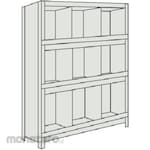 TRUSCO Light-Duty Shelving c/w Shelf Divider (Height:1200mm 1500mm)