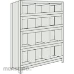 TRUSCO Light-Duty Shelving c/w Shelf Divider (Height:1200mm 1500mm)