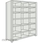 TRUSCO Light-Duty Shelving c/w Shelf Divider(Height:1200mm 1500mm)