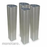 RUBBERMAID COMMERCIAL PRODUCTS Uprights Aluminum