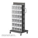 SHUTER Mobile Stands Double Side (Rak Troli / Rak Komponen)
