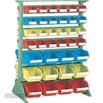TRUSCO Container Rack(Double-sided type) (Rak Panel Komponen)