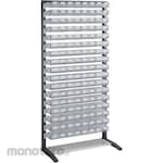 TRUSCO Light-Bin Rack(Desktop type) (Rak Panel Komponen)