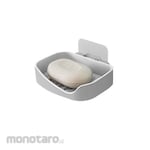 COOGER Wall Mounted Soap Dispenser Bathroom Drain Soap Box