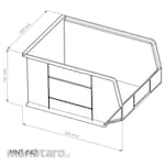 HANATA Storage Accessories Box HNT 642