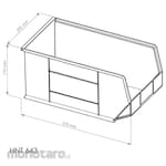 HANATA Storage Accessories Box HNT 643