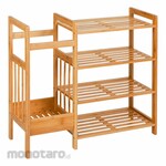 HONEY-CAN-DO Bamboo Entryway orgainzer