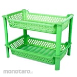 Lucky Star Rack Plastic Chicago Corner Shelf Basket (Rak Plastik Susun)