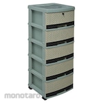 NAPOLLY Plastic Rack Cabinet