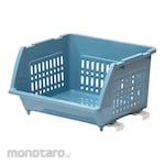 Oxihom Stackable Plastic Rack with Wheels (Rak Plastik Susun)