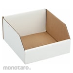 PACKAGING CORPORATION OF AMERICA Corr Shelf Bin White Cardboard