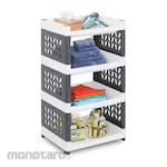 Rovega Supra Wide Rack without Wheels (Rak Plastik)