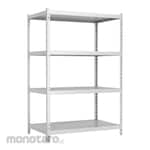 AJ 6-Tier Iron Shelving Rack (Rak Besi / Rak Gudang)