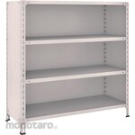 TRUSCO Light-Duty Closed Shelving (Height:1200mm) (Rak Besi / Rak Gudang)
