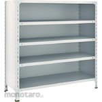 TRUSCO Light-Duty Closed Shelving (Height:1200mm) (Rak Besi / Rak Gudang)