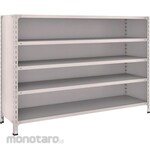 TRUSCO Light-Duty Closed Shelving (Height:1200mm) (Rak Besi / Rak Gudang)