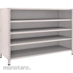 TRUSCO Light-Duty Closed Shelving (Height:1200mm) (Rak Besi / Rak Gudang)
