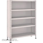 TRUSCO Light-Duty Closed Shelving (Height:1200mm) (Rak Besi / Rak Gudang)