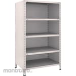 TRUSCO Light-Duty Closed Shelving(Height:1500mm) (Rak Besi / Rak Gudang)
