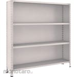 TRUSCO Light-Duty Closed Shelving(Height:1500mm) (Rak Besi / Rak Gudang)