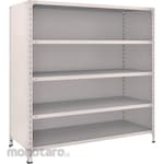 TRUSCO Light-Duty Closed Shelving(Height:1500mm) (Rak Besi / Rak Gudang)