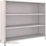 TRUSCO Light-Duty Closed Shelving(Height:1500mm) (Rak Besi / Rak Gudang)