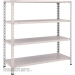 TRUSCO Light-Duty Open Shelving (Height:1200mm) (Rak Besi / Rak Gudang)