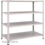 TRUSCO Light-Duty Open Shelving (Height:1200mm) (Rak Besi / Rak Gudang)