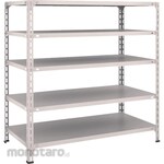 TRUSCO Light-Duty Open Shelving (Height:1200mm) (Rak Besi / Rak Gudang)