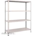 TRUSCO Light-Duty Open Shelving(Height:1500mm) (Rak Besi / Rak Gudang)