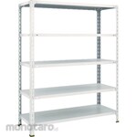 TRUSCO Light-Duty Open Shelving(Height:1500mm) (Rak Besi / Rak Gudang)