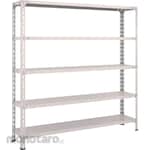 TRUSCO Light-Duty Open Shelving(Height:1500mm) (Rak Besi / Rak Gudang)
