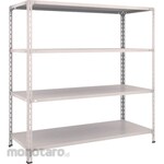 TRUSCO Light-Duty Open Shelving(Height:1500mm) (Rak Besi / Rak Gudang)