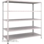 TRUSCO Light-Duty Open Shelving(Height:1500mm) (Rak Besi / Rak Gudang)