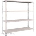 TRUSCO Light-Duty Open Shelving(Height:1500mm) (Rak Besi / Rak Gudang)