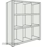 TRUSCO Light-Duty Shelving c/w Shelf Divider (Rak Besi / Rak Gudang)