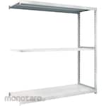TRUSCO M2 type Medium/Light-Duty Boltless Shelving 3-Stage (Rak Besi / Rak Gudang)