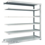TRUSCO M3 type Medium-Duty Boltless Shelving 6-Stage 1200x721