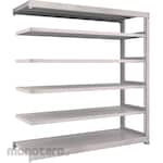 TRUSCO M3 type Medium-Duty Boltless Shelving 6-Stage 1500x1121