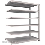 TRUSCO M3 type Medium-Duty Boltless Shelving 6-Stage 1800x921