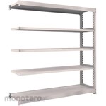 TRUSCO M5 type Medium-Duty Boltless Shelving 5-Stage 1800x471