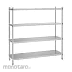 Non Brand 4 Stacking Rack Stainless Steel 304 (Rak Stainless / Rak Gudang)