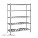 Non Brand 5 Stacked Cavity Shelves Stainless Steel 304 (Rak Stainless / Rak Gudang)