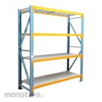 KRISBOW Heavy Duty Steel Rack 4-Tier (Rak Besi / Rak Gudang)