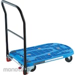 TRUSCO Light-Duty Resin Platform Truck W/Foldable Handle Kartio